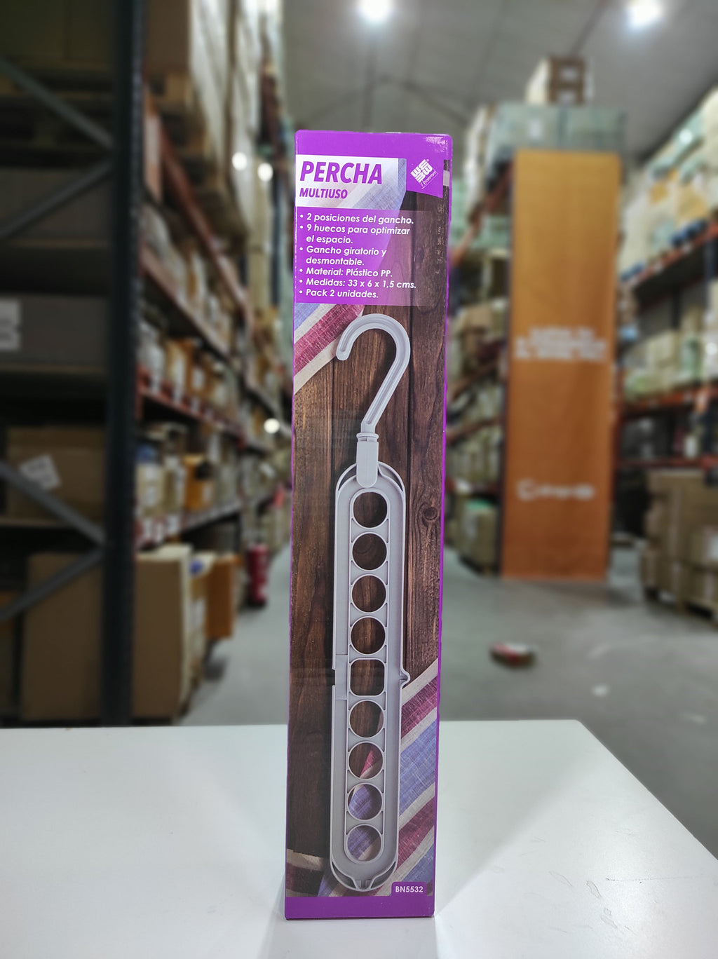 Percha multifuncional ahorra espacio - additional image 9