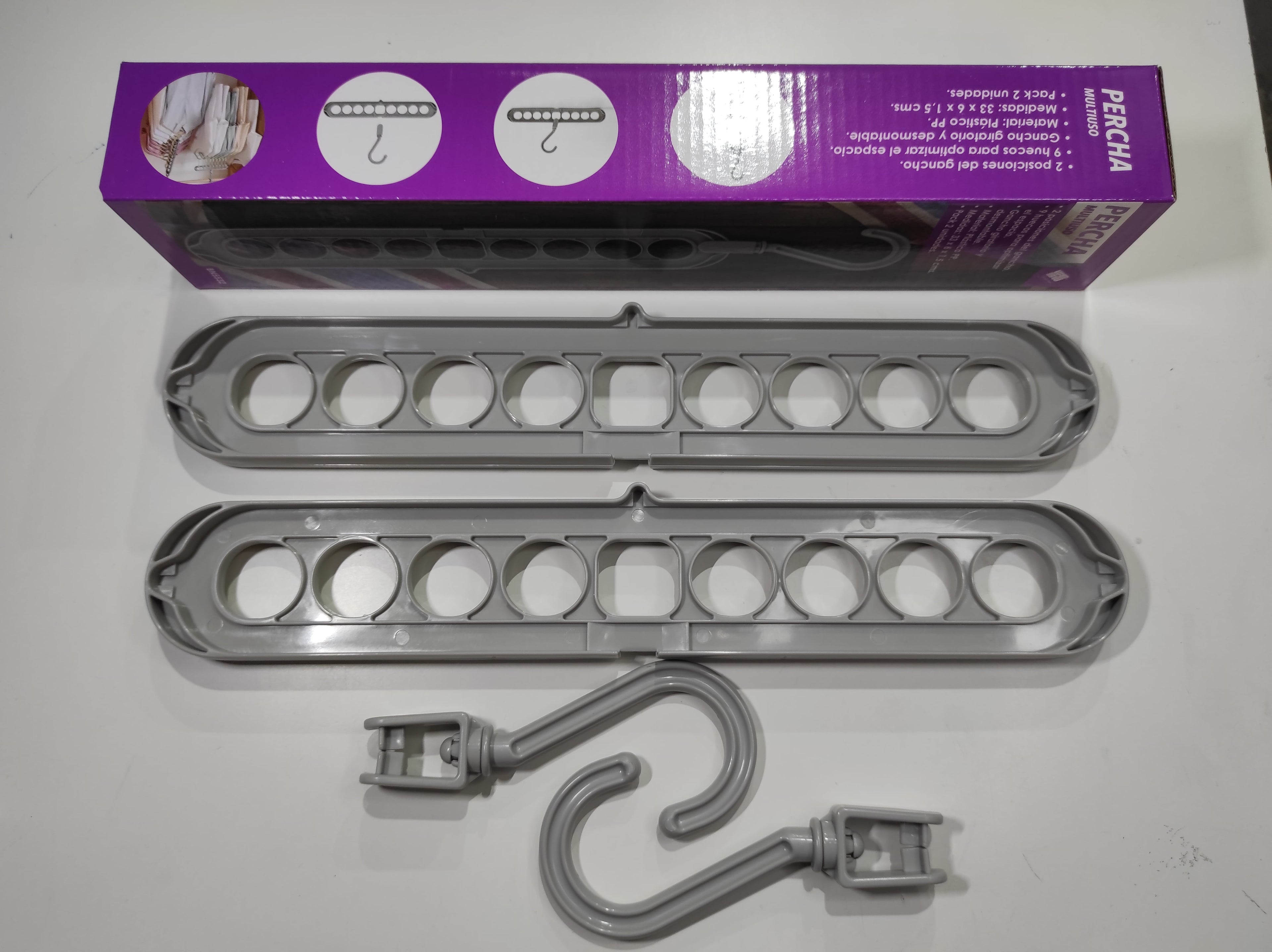 Percha multifuncional ahorra espacio - additional image 14